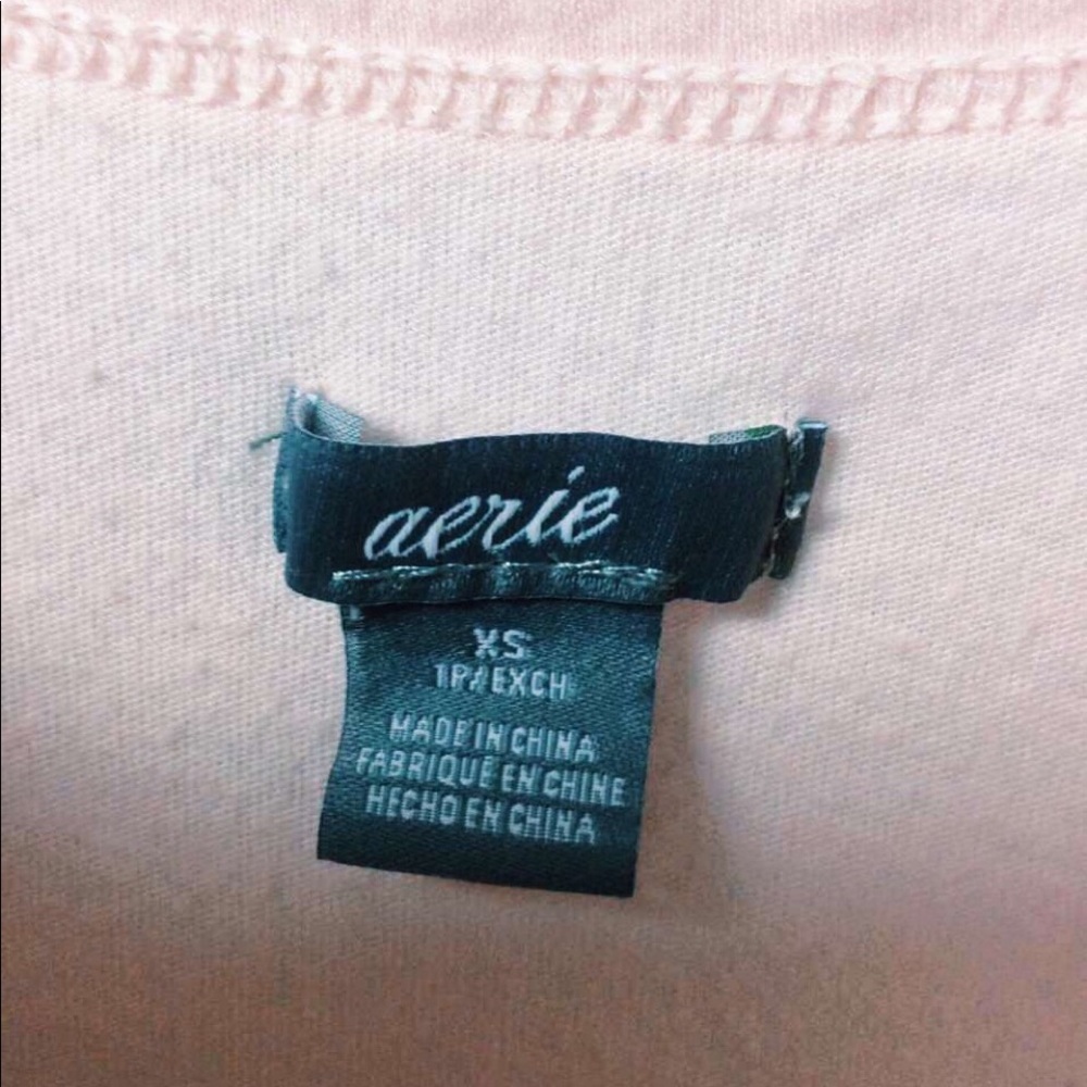 Arie light pink super soft tee XS! :)